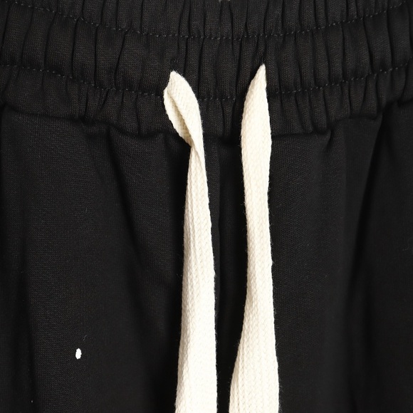 Chrome Hearts Ink-Splashed Shorts Black - Picture 3 of 9